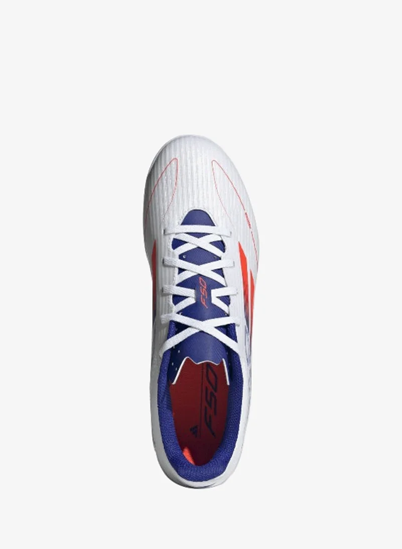 Adidas F50 Club In White Football Shoes 6