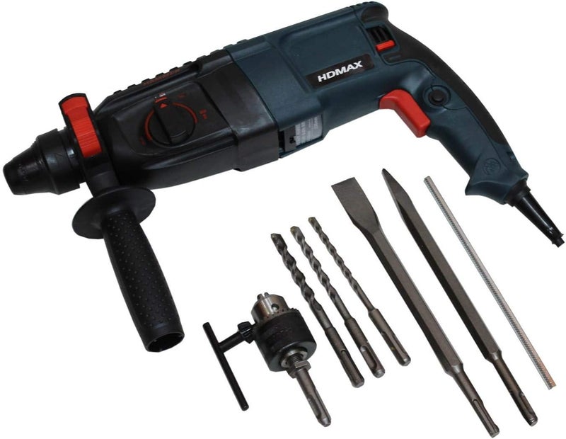 Hdmax - Rotary Hammer Drill 26 Mm 800 Watt With Chunk - Image 2