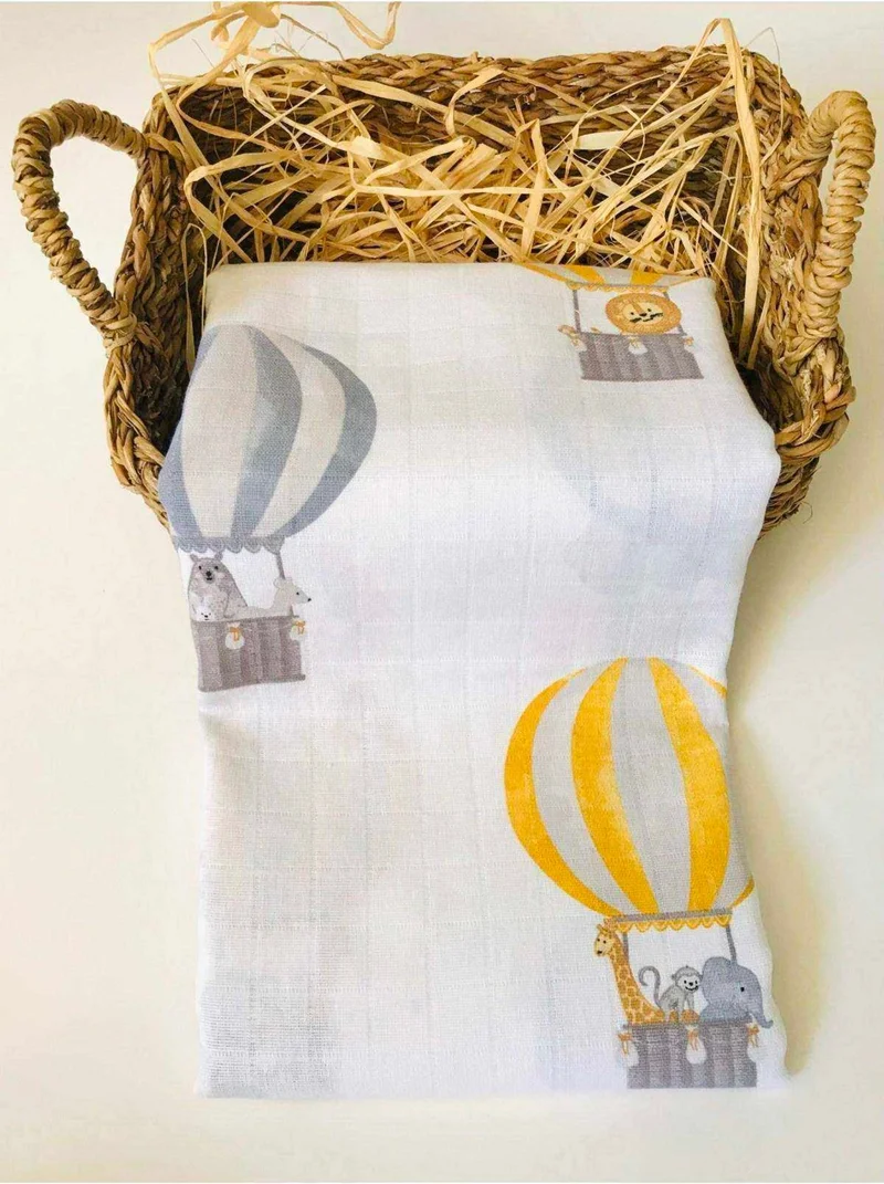 juniperus 2 Pieces 4 Layers and 2 Layers Multi-Purpose Muslin Cloth Cover Blanket