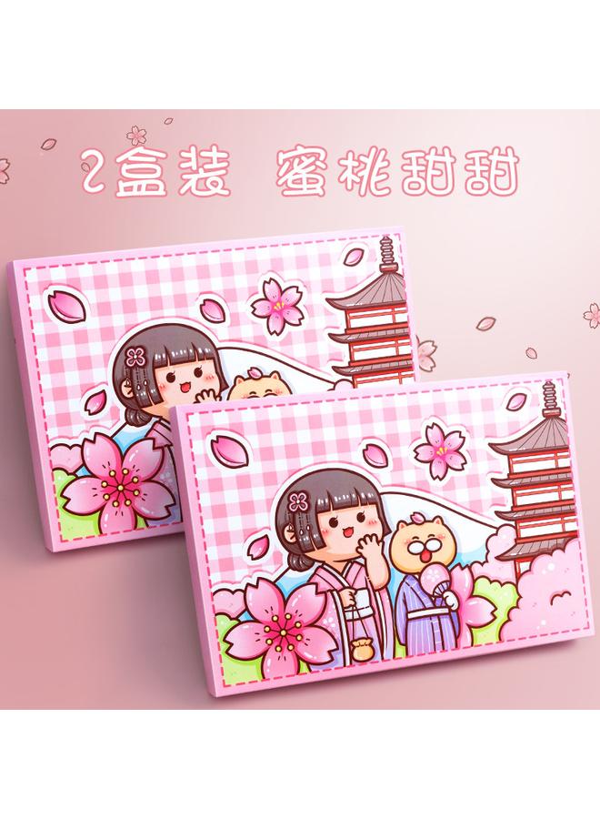 Bluejw Small Potato Hand Account Book Suit Girl's Heart Lovely Wind Big Gift Box Girl Loose-leaf Hand Account Book Tool Material Complete Set - Image 1