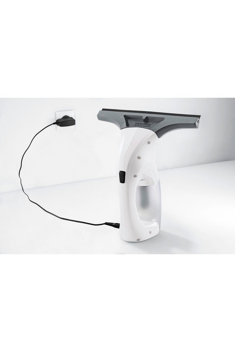 Kärcher WV 1 Plus Window Vacuum | Cordless Battery Operated | Portable | Light weight | efficient for cleaning Windows, tiles, Glass surfaces | Comes with multiple accessories (White) - Image 2