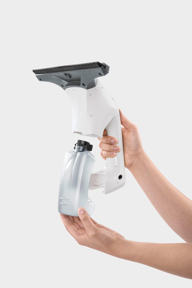 Kärcher WV 1 Plus Window Vacuum | Cordless Battery Operated | Portable | Light weight | efficient for cleaning Windows, tiles, Glass surfaces | Comes with multiple accessories (White) - Image 3