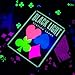 Funwares UV Black Light Playing Cards by Island Dogs Neon Fluorescent Glow Deck for Black Light Games Glow in The Dark Playing Cards Parties Unique Cards Durable Great Gift for Collectors - Image 2