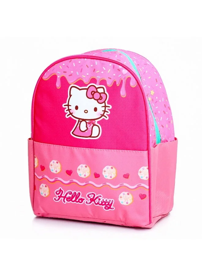 Sanrio  Sanrio Hello Kitty Donut Printed Backpack 12'' for Women | Best Price UAE