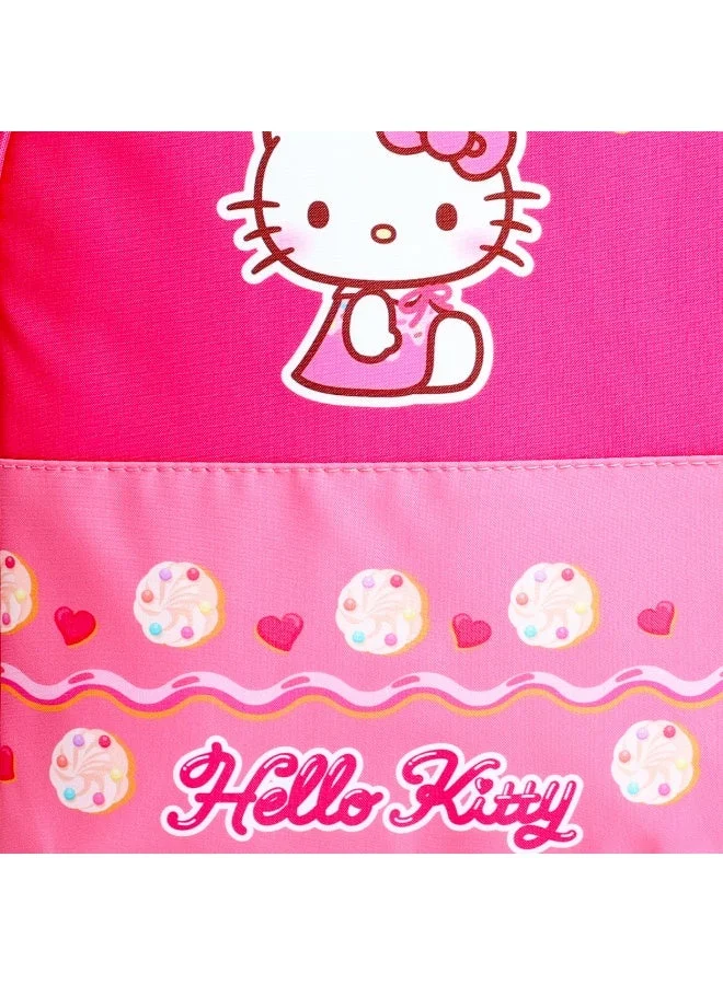 Sanrio  Sanrio Hello Kitty Donut Printed Backpack 12'' for Women | Best Price UAE