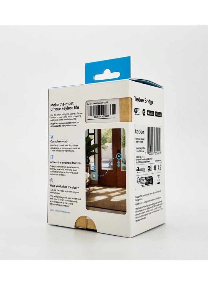 tedee - Tedee Smart Bridge | Remotely active with the Smart Lock - Image 1