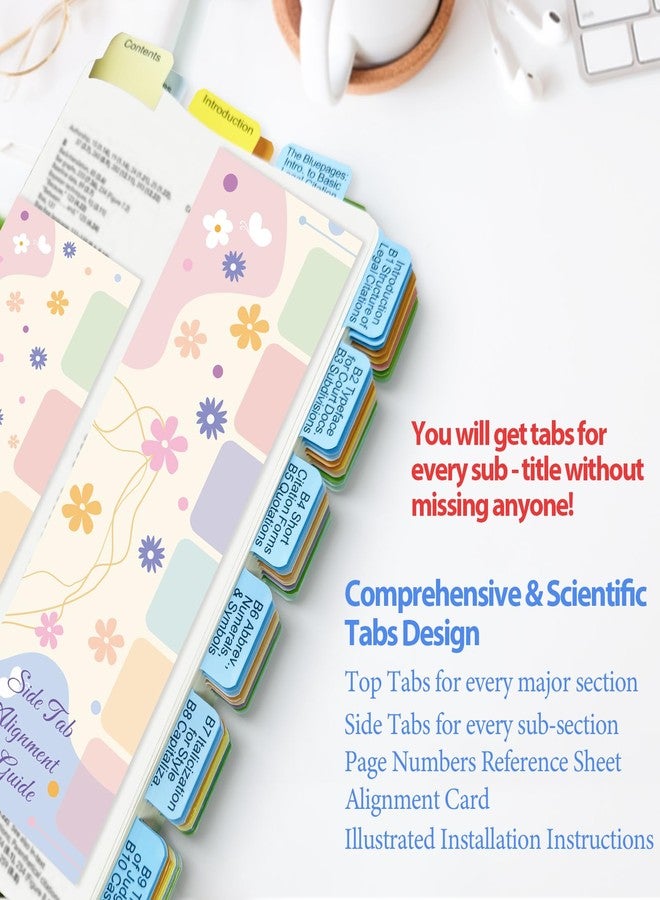 Ubenic Index Tabs for The Bluebook 22nd Edition, Complete Book Tabs Set (Book not Included), 90 Color-Coded Tabs for Every Section, Laminated & Waterproof & Repositionable - Image 2