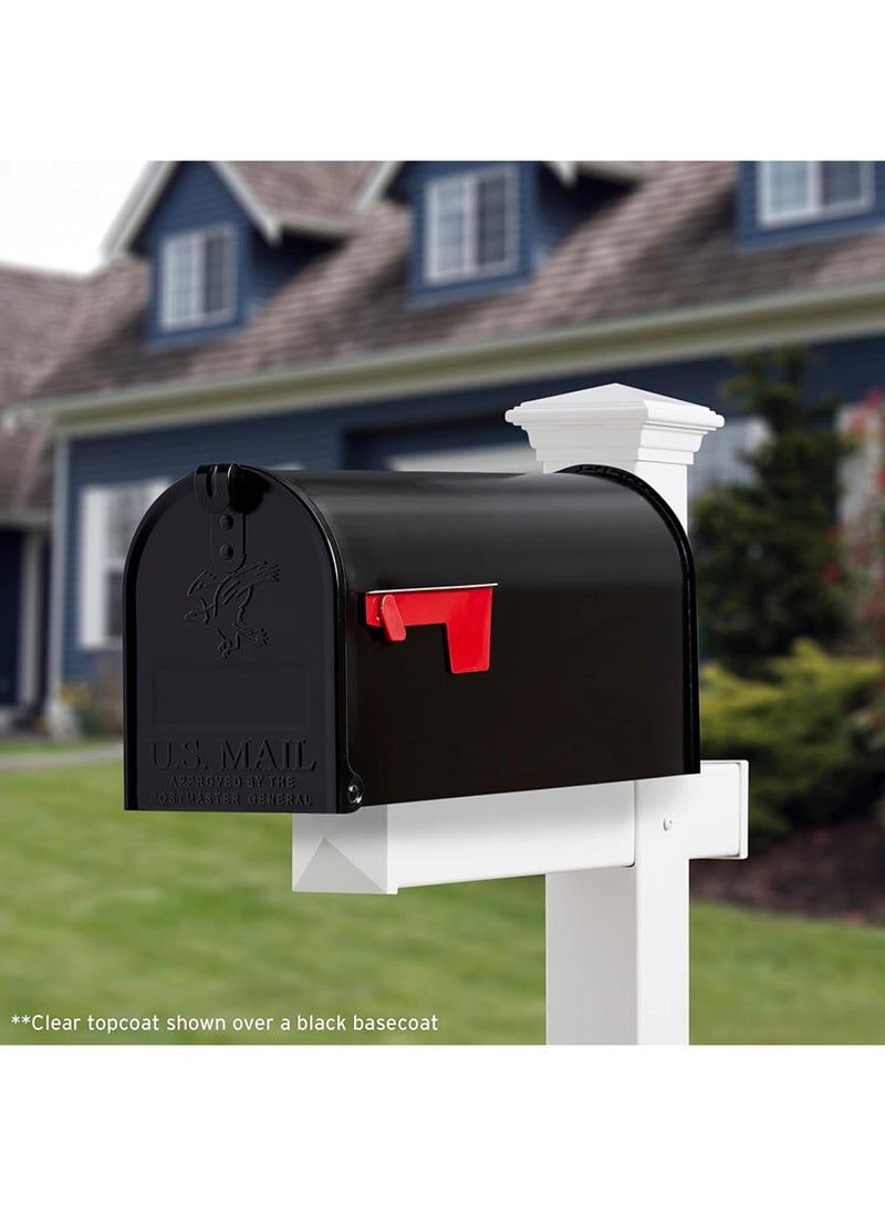 RUST-OLEUM 12oz Stops Rust Gloss Spray Paint - Crystal Clear - Image 3