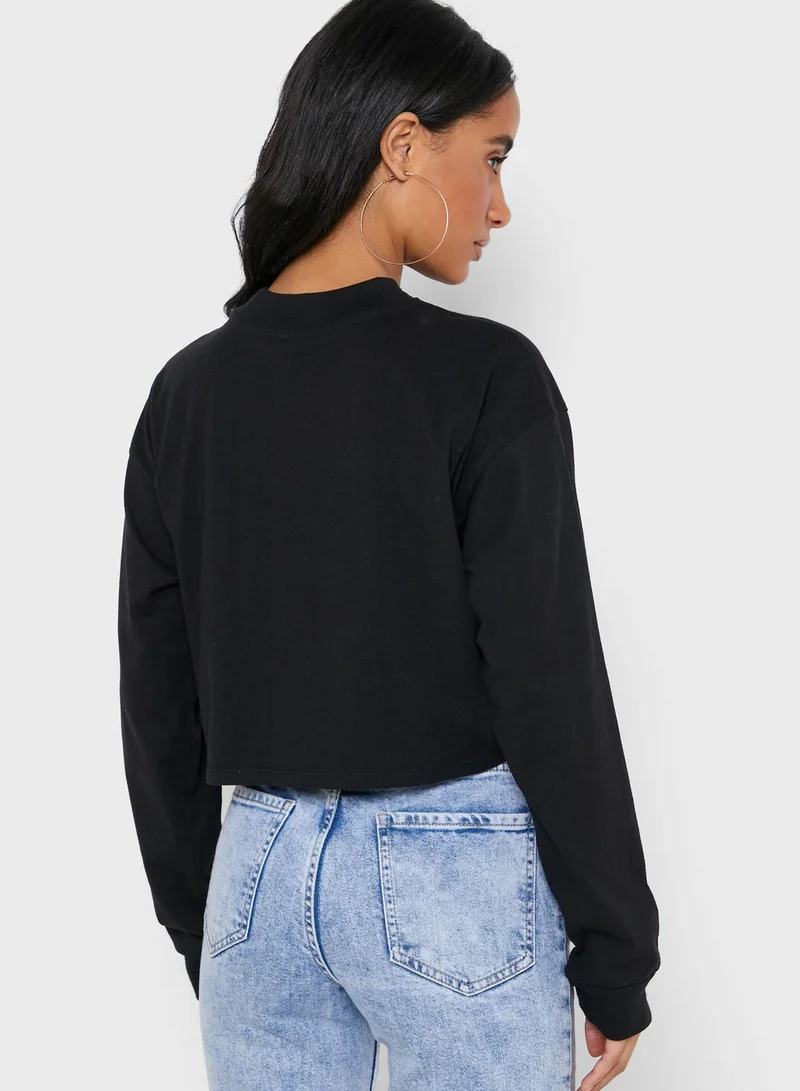 FOREVER 21 Marvel Boxy Sweatshirt