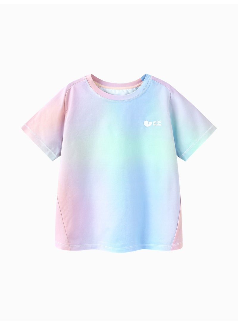 mini bala mini bala Unisex Kids Cooling T-Shirts Breathable Summer Tee for Young Girls Boys  - Image 4