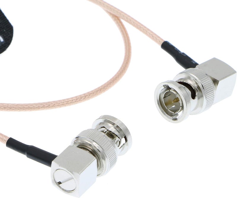 Alvin's Cables SDI Cable 3G HD SDI Cable Right Angle BNC for Sony FS5| FS7| FX6, Atomos Shogun Inferno, Atomos Ninja 50CM|19.7inches - Image 3