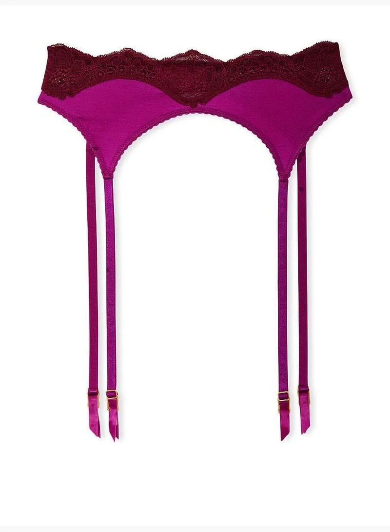 Victoria's Secret Lace Trim Garter Belt