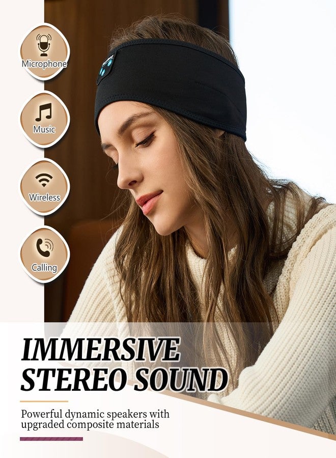 Perytong Sleep Headphones, Sports Headband Bluetooth Headphones, Wireless Music Sleeping Headphones, Long Time Play Headphone Band with Built in Speakers Perfect for Sleep,Workout,Running,Yoga,Travel - Image 4