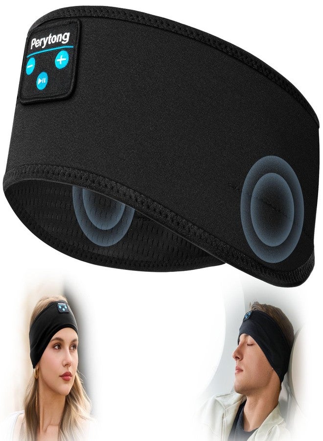 Perytong Sleep Headphones, Sports Headband Bluetooth Headphones, Wireless Music Sleeping Headphones, Long Time Play Headphone Band with Built in Speakers Perfect for Sleep,Workout,Running,Yoga,Travel - Image 1