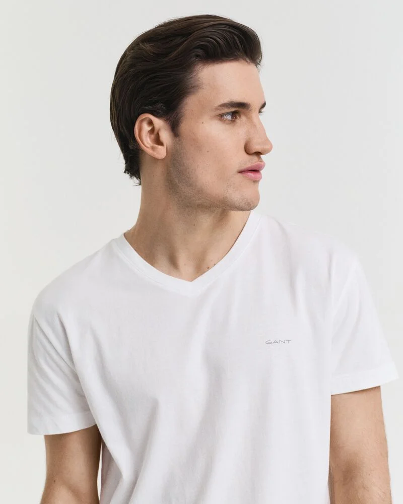 GANT  V-Neck T-Shirt 2-Pack for Men | Best Price UAE