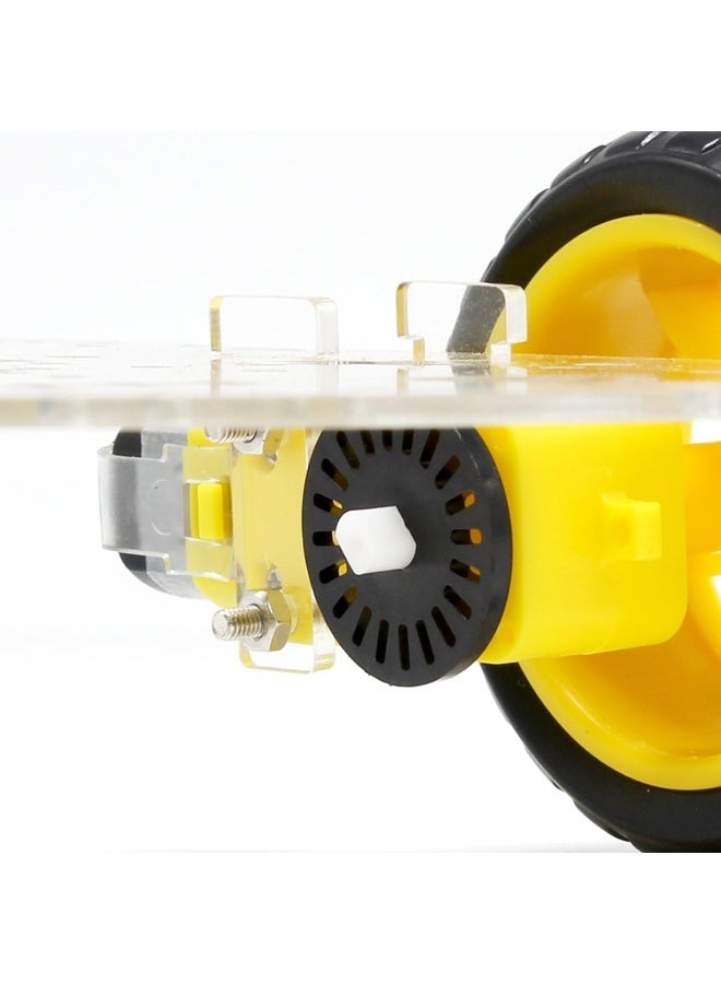 CMGTYYD DIY Robot Car Chassis Kit with Speed Encoder, 2WD Smart Vehicle Platform for Arduino Raspberry Pi, Programmable Rolling Chassis for Robotics Learning Projects (for Adult 16+） - Image 4