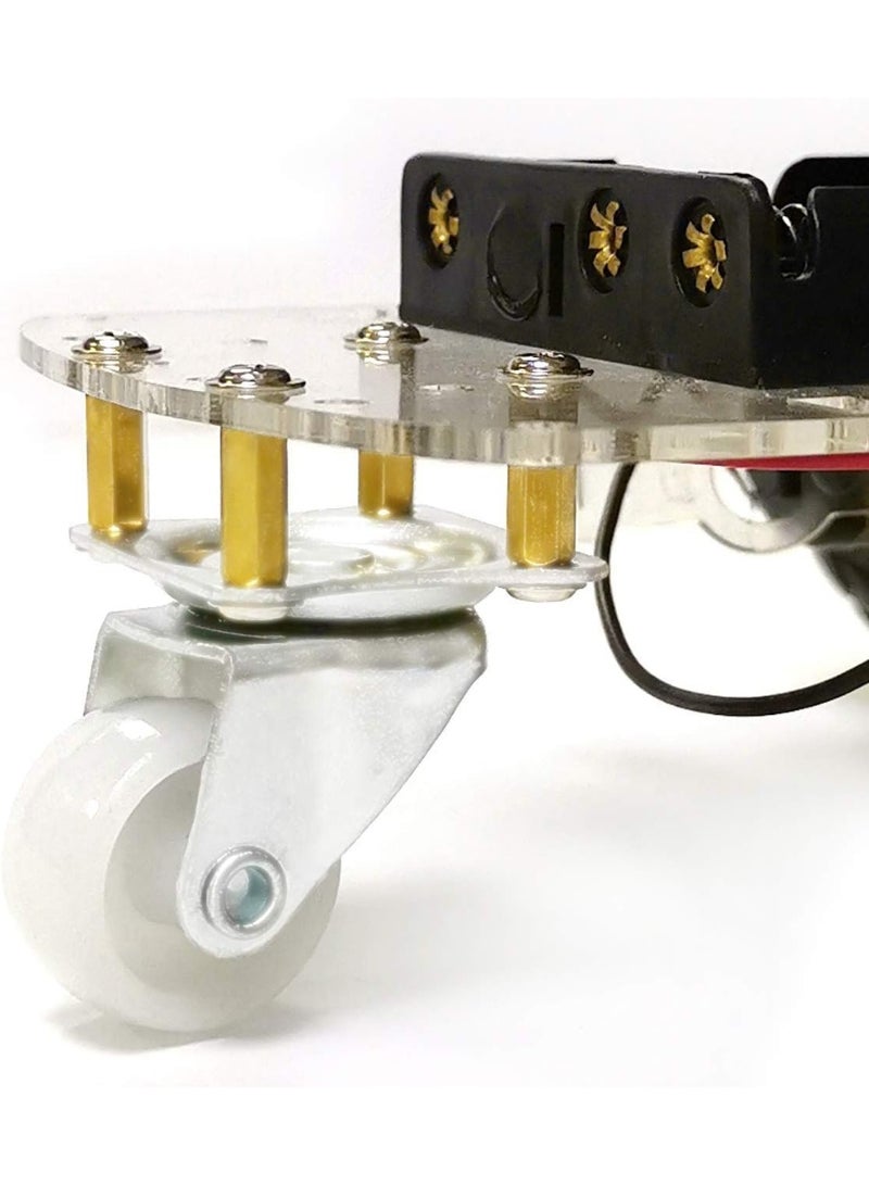 CMGTYYD DIY Robot Car Chassis Kit with Speed Encoder, 2WD Smart Vehicle Platform for Arduino Raspberry Pi, Programmable Rolling Chassis for Robotics Learning Projects (for Adult 16+） - Image 2