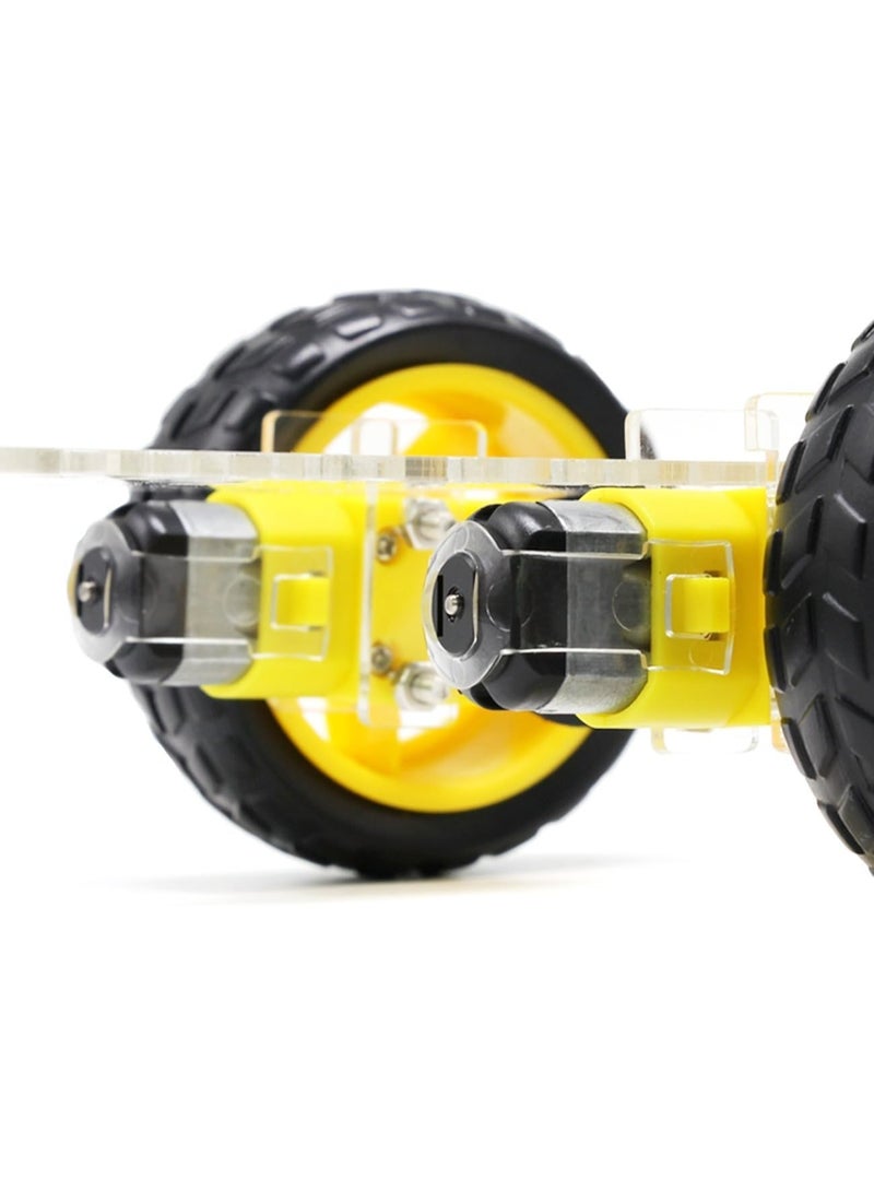 CMGTYYD DIY Robot Car Chassis Kit with Speed Encoder, 2WD Smart Vehicle Platform for Arduino Raspberry Pi, Programmable Rolling Chassis for Robotics Learning Projects (for Adult 16+） - Image 5