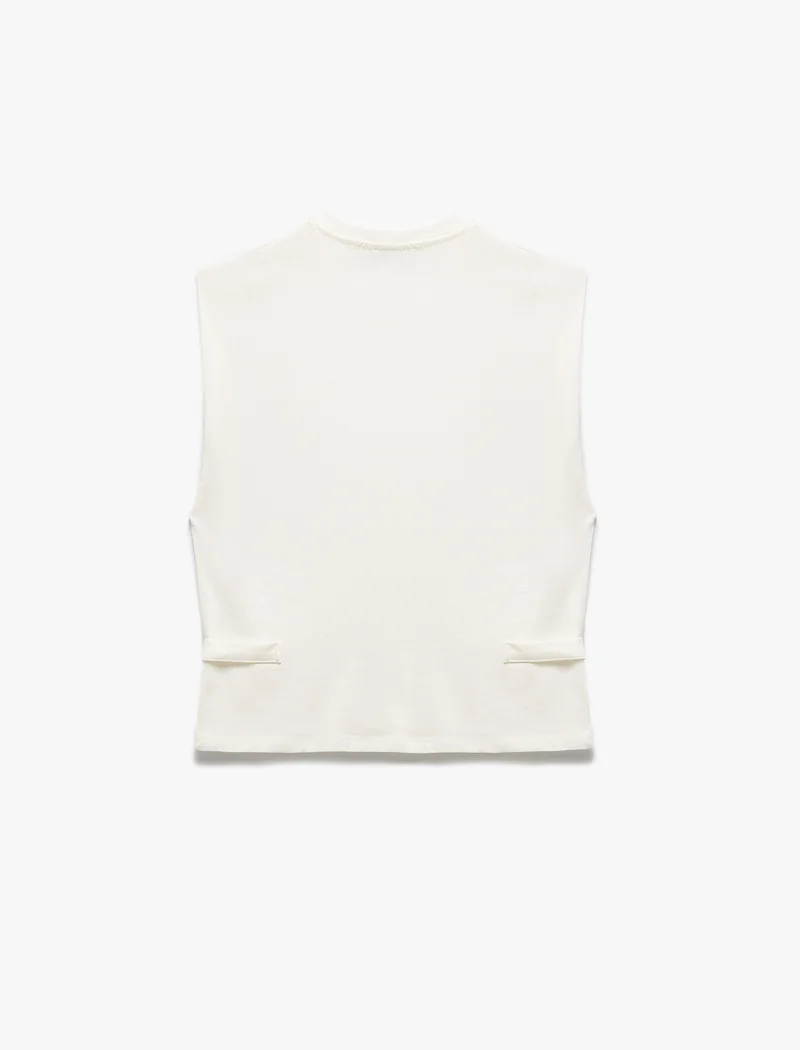 KOTON Sleeveless T-Shirt