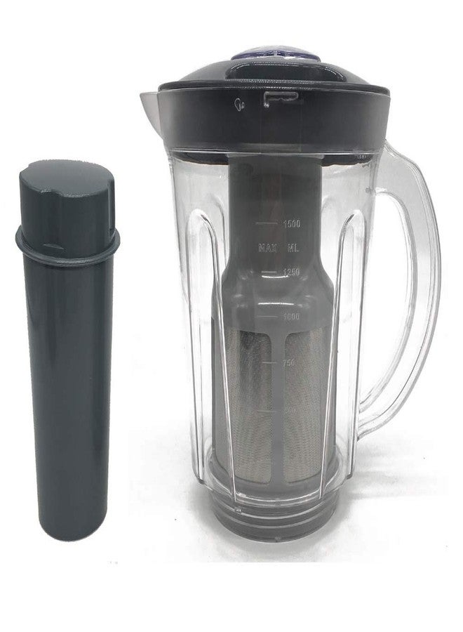 جويستار قطع غيار أكواب جويستار الكبيرة سعة 48 أونصة، ملحق لتحضير حليب الصويا، وملحق عصارة مع شفرة استخلاص، متوافقة مع سلسلة نوتري بوليت الأصلية 600 وسلسلة برو 901 - Image 4