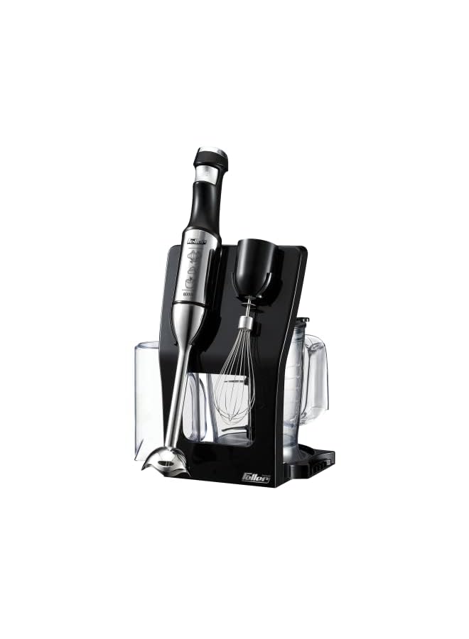 IAF Germany 800W 3-in-1 Immersion Hand Blender, Single-button Smart Speed Control, 1.2L Chopper Bowl, Whisk, 800ml beaker, Chic Holding Stand, BPA Free, HB800, 2Y Guarantee-UAE Version - Image 2