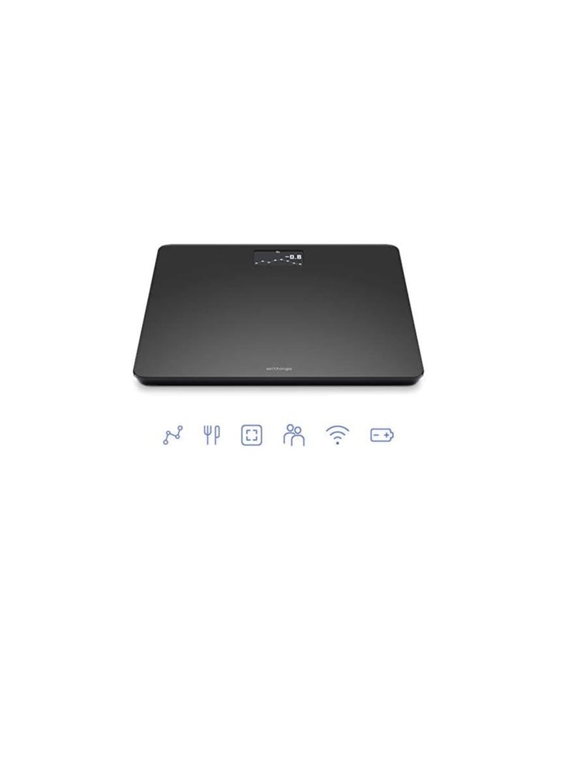 Withings ميزان ذكي رقمي مع واي فاي من ويذينغز مع مزامنة تلقائية مع تطبيق الهاتف الذكي، مؤشر كتلة الجسم، مناسب لعدة مستخدمين، مع متتبع الحمل ووضع الطفل - Image 4