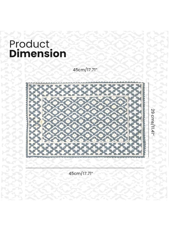 YELLOW DRAPES Luxury Table Mats Soft & Breathable Fabric – Durable, Washable & Stylish (6PCS) - Image 3