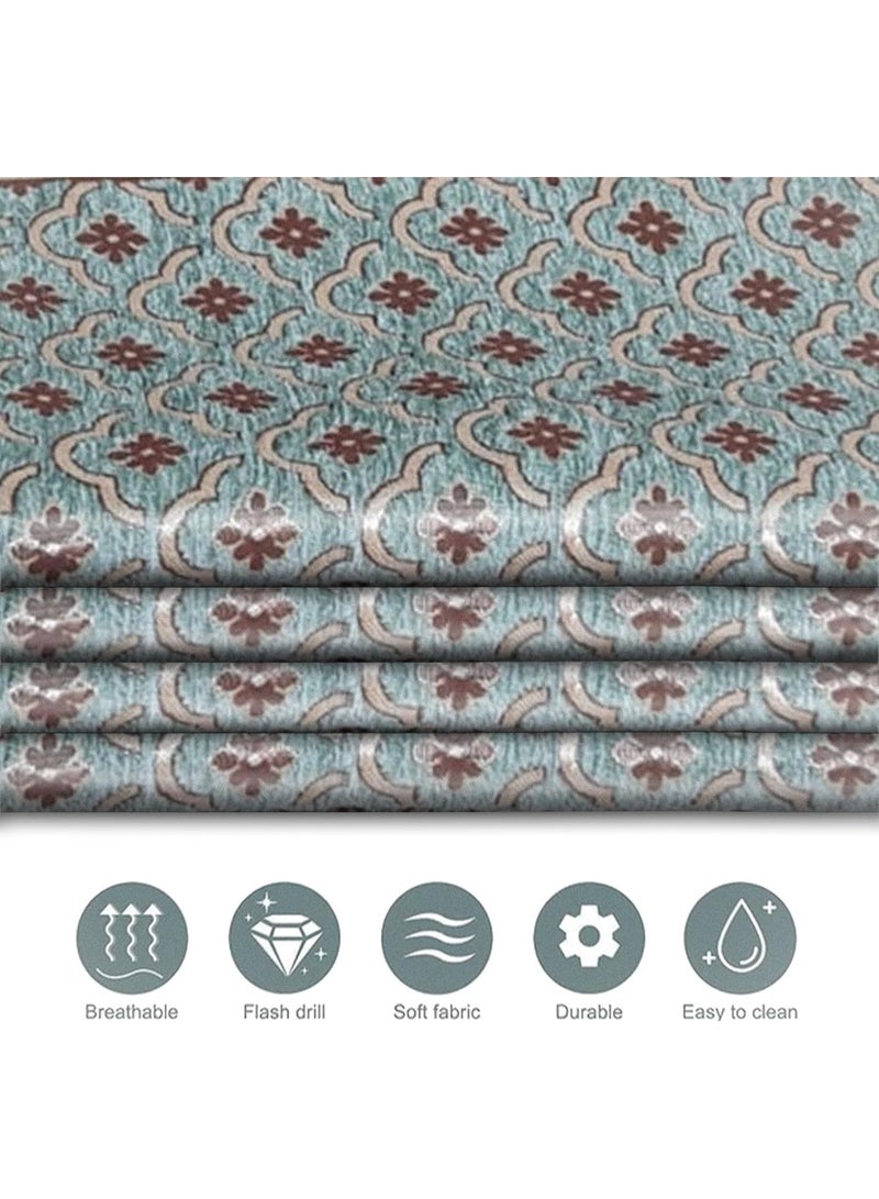 YELLOW DRAPES Luxury Table Mats Soft & Breathable Fabric – Durable, Washable & Stylish (6PCS) - Image 5
