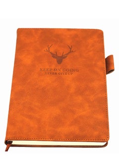 Excefore A5 Notebook Journal Hardcover Executive Diary with Premium Thick Paper, Orange  - Image 1