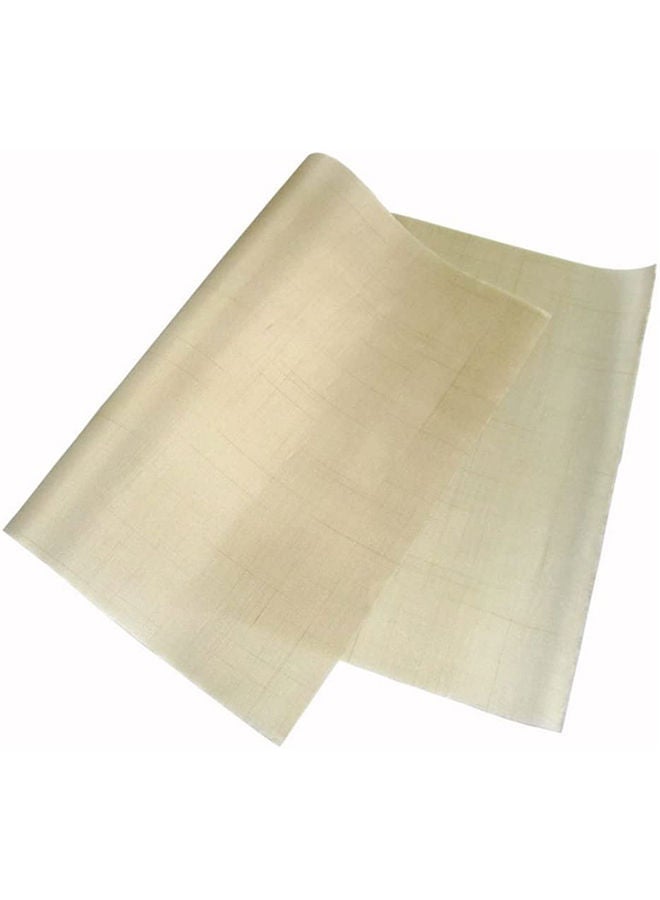 NIBEMINENT Non-Stick High Temperature Baking Cooking Paper Beige 60 x 40cm  - Image 1