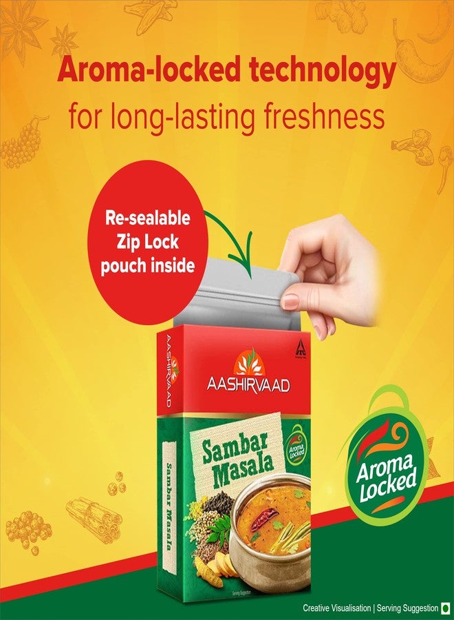 Aashirvaad Sambar Masala, 100g, Blended Spice for Authentic Taste and Colour - Image 3