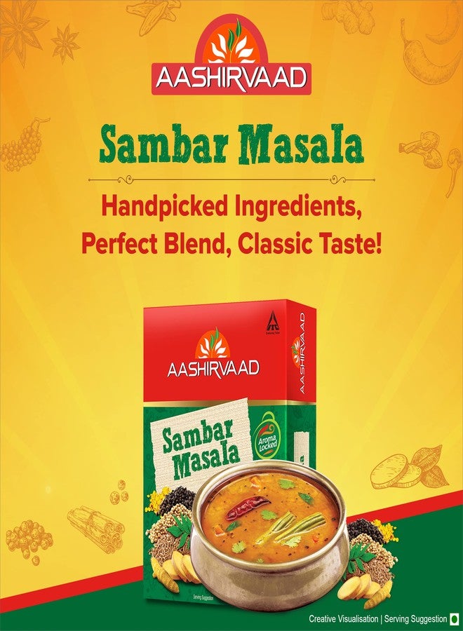 Aashirvaad Sambar Masala, 100g, Blended Spice for Authentic Taste and Colour - Image 2