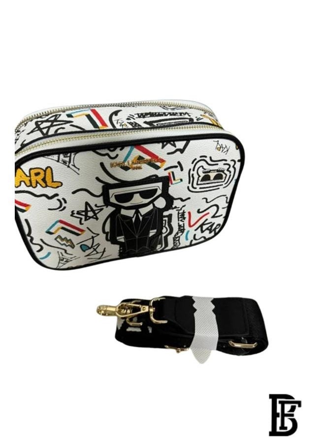Karl Lagerfeld Paris Karl Lagerfeld Paris Maybelle Camera Crossbody Bag for Women  - Image 3