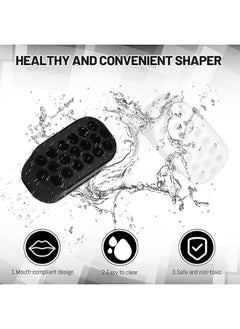 Sthxyfaith 2-Piece Black Jaw Exerciser Chisel Ball Chisel Jawline Exercise Ball For Facial Toner  - Image 4