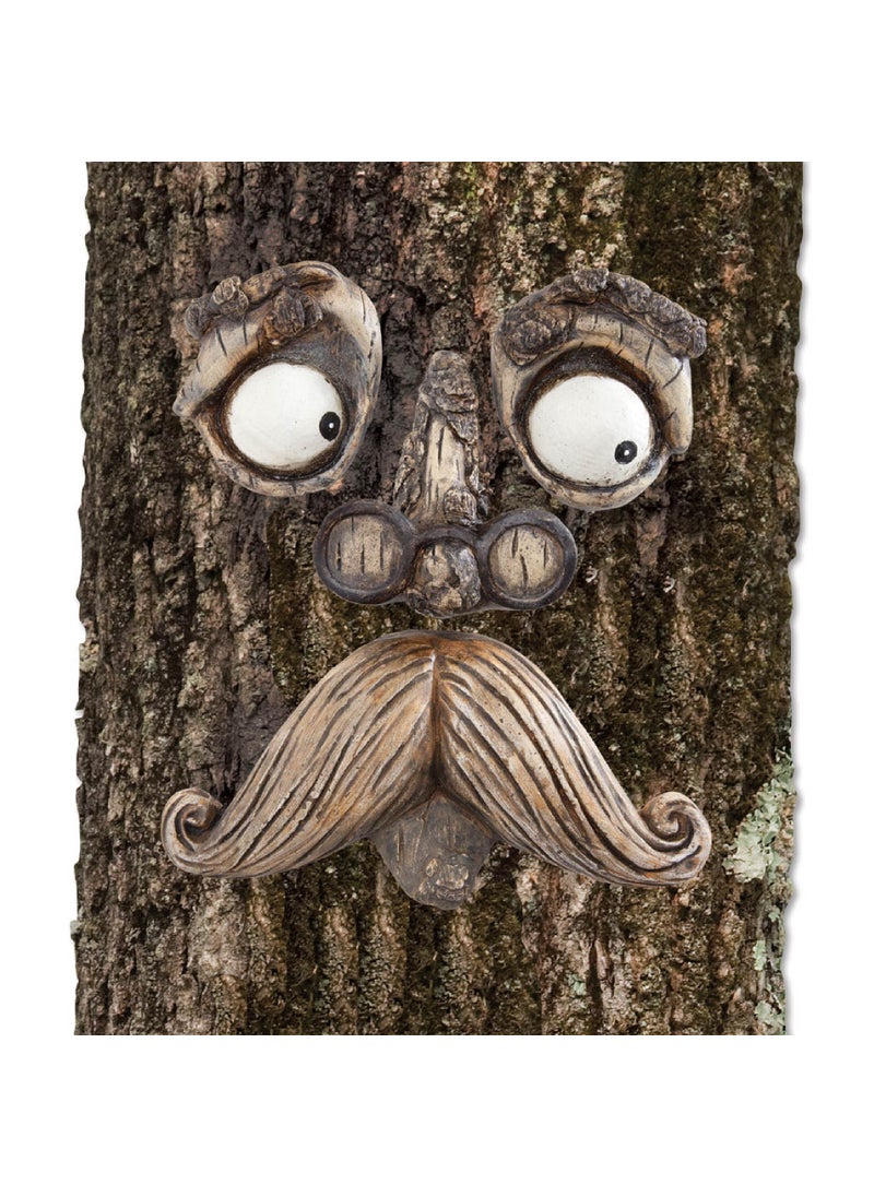 Bits and Pieces Bits and Pieces  Old Man Tree Hugger  Yard Decorations  Whimsical Tree Sculpture  Garden Decoration  Garden Peeker Yard Art 