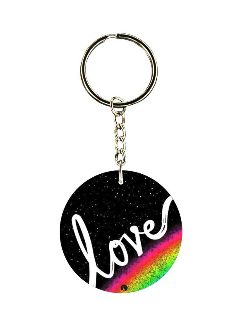 RKN Love Printed Keychain