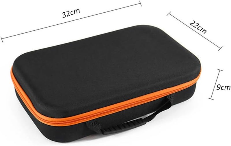 Durable Oxford Tool Storage Bag with Handle - Lightweight and Protective for Power Tools - OrangeBlack (Rectangle) - Image 2