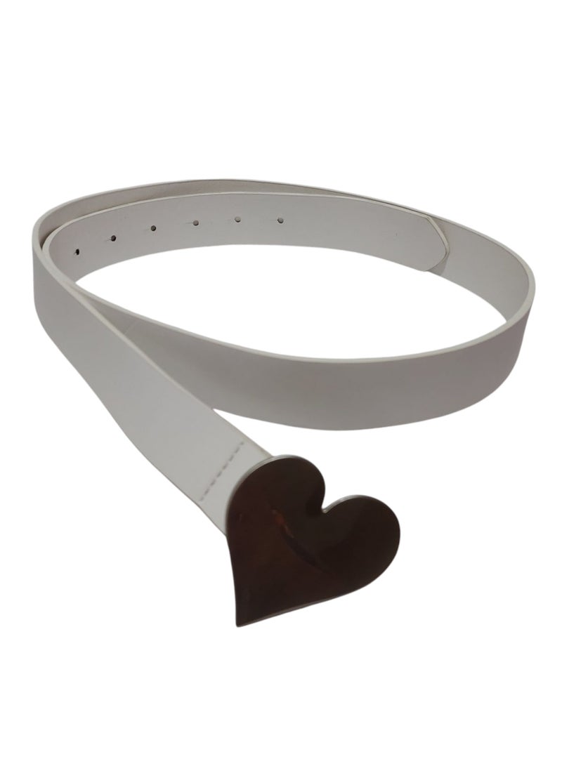 Ladies leather belt 