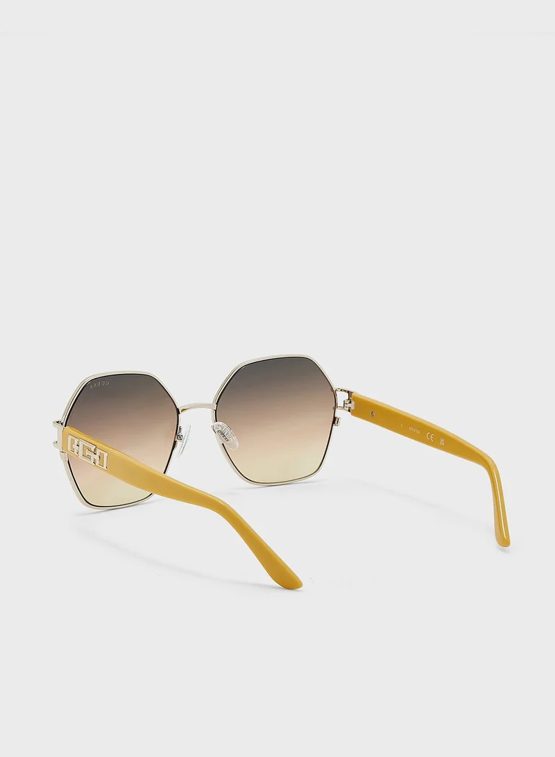 GUESS Oversized Shape Sunglasses