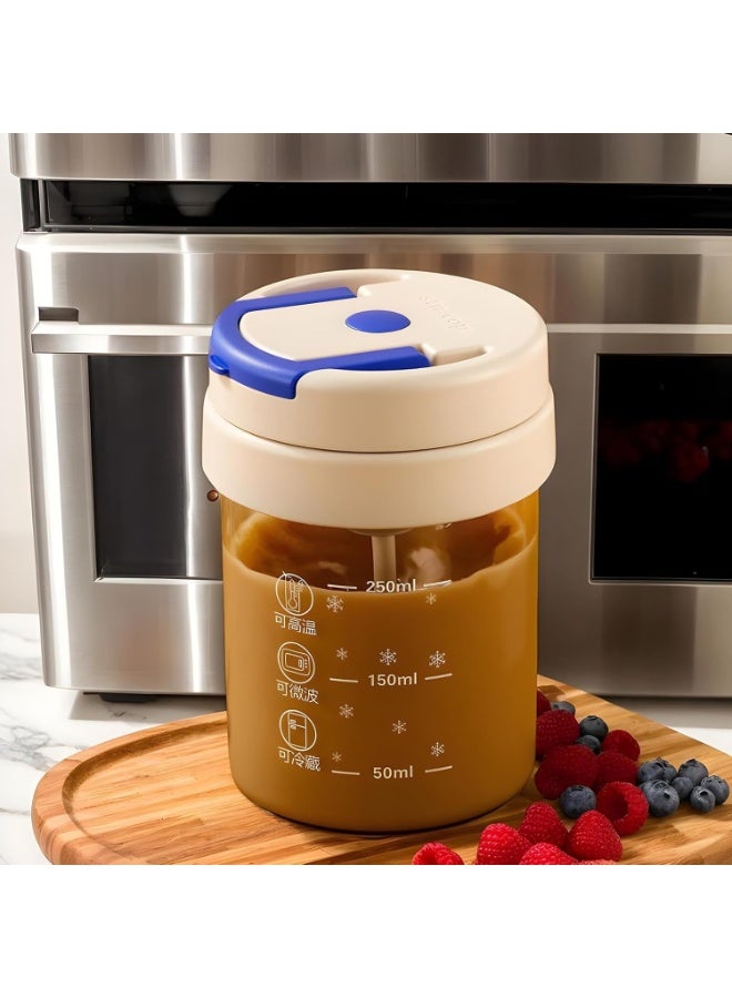 CMGTYYD Self Mixing Mug – Electric Stirring Mug Portable Coffee Mixer 300 Ml High Speed Self Stirring Mug, Heat?Resistant Mixer with Lid, Fitness Gym Shake Bottle Gift - Image 4