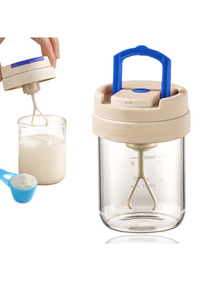 CMGTYYD Self Mixing Mug – Electric Stirring Mug Portable Coffee Mixer 300 Ml High Speed Self Stirring Mug, Heat?Resistant Mixer with Lid, Fitness Gym Shake Bottle Gift - Image 1