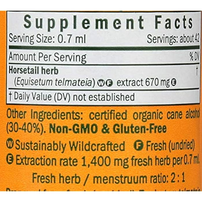 Herb Pharm Horsetail Liquid Extract Drops for Urinary System Support, 1 Oz - Image 3