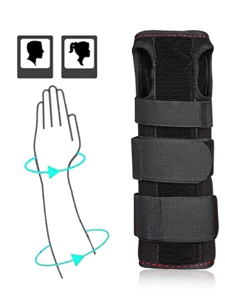 Adjustable Wrist Support Brace For Carpal Tunnel,Fits Both Hands, With Aluminum Splint - Image 5