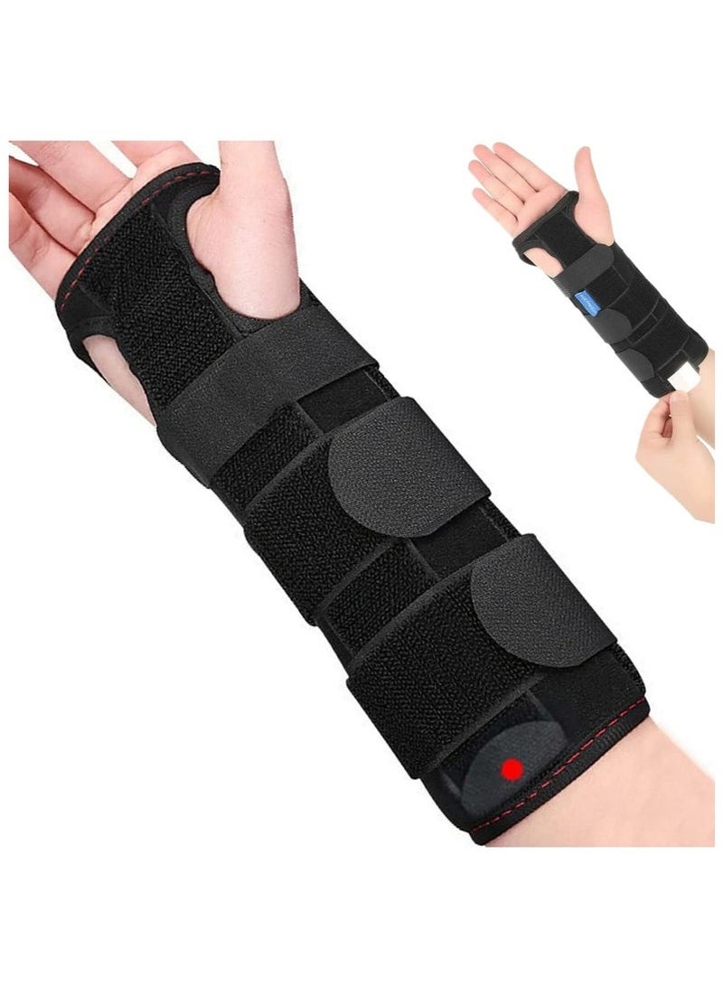 Adjustable Wrist Support Brace For Carpal Tunnel,Fits Both Hands, With Aluminum Splint - Image 1