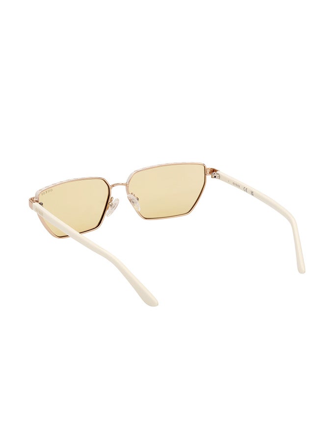 GUESS Women's UV Protection Hexagon Sunglasses - GU0010621E59 - Lens Size: 59 Mm  - Image 3