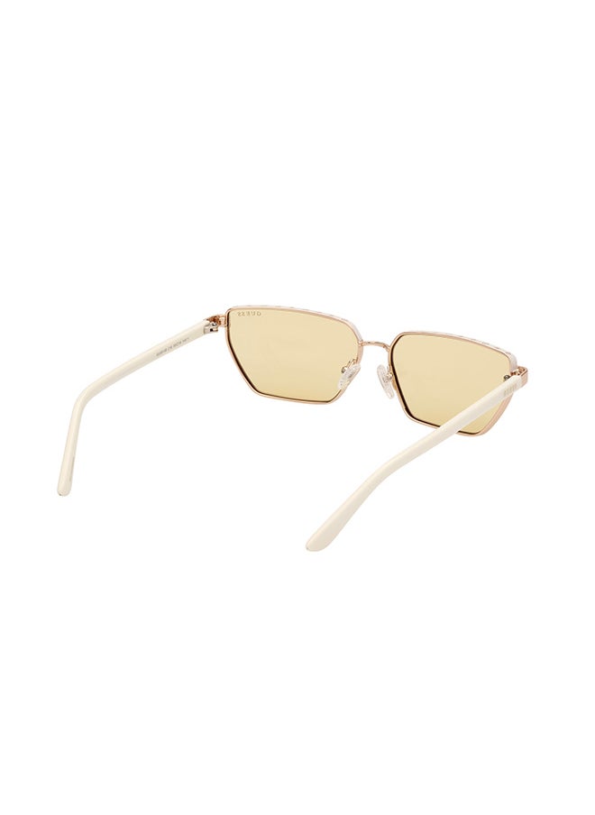 GUESS Women's UV Protection Hexagon Sunglasses - GU0010621E59 - Lens Size: 59 Mm  - Image 5