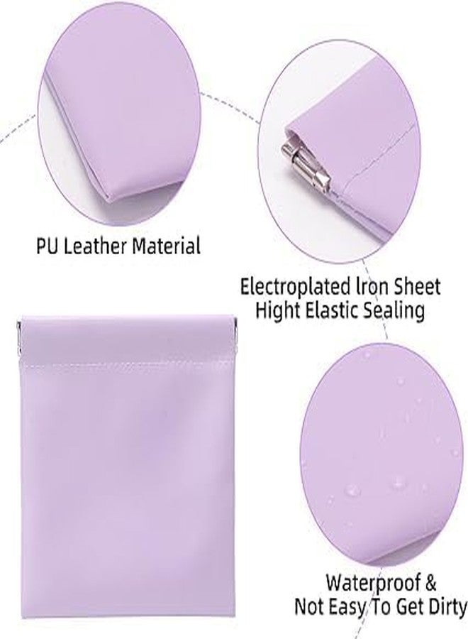LESIGE Cosmetic Bag Pocket Cosmetic Bag for Women Girls Self Closing Makeup Pouch Cute Mini Makeup Bag Waterproof Portable Small Makeup Bag for Purse Travel Storage Bag (Multicolor)(Pack of 2) - Image 3