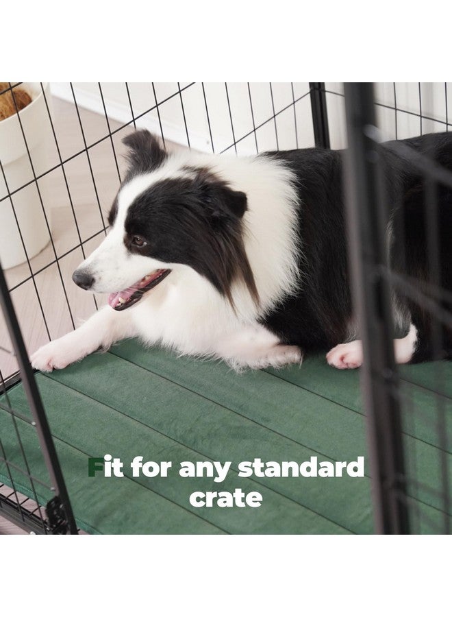 بالنس وسادة قفص الكلاب BALANCE، وسادة قفص إسفنجية للكلاب، سرير للحيوانات الأليفة قابل للغسل ومقاوم للماء، حصيرة قفص مسطحة للكلاب الكبيرة جدًا - Image 4