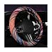 FSTURIOS Boho Steering Wheel Cover 15 Inch Coarse Flax Cloth Ethnic Style AntiSlip Car Wheel Wrap Universal Breathable Bohemian Steering Wheel Protector for Cars Vans Trucks C - Image 2