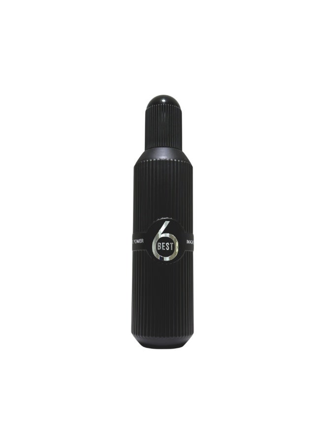 BEST 6 - Eau De Toilette 100ml for Men | Woody Spicy Long Lasting Perfume | Bold & Refined Masculine Fragrance - Matte Black - Image 1